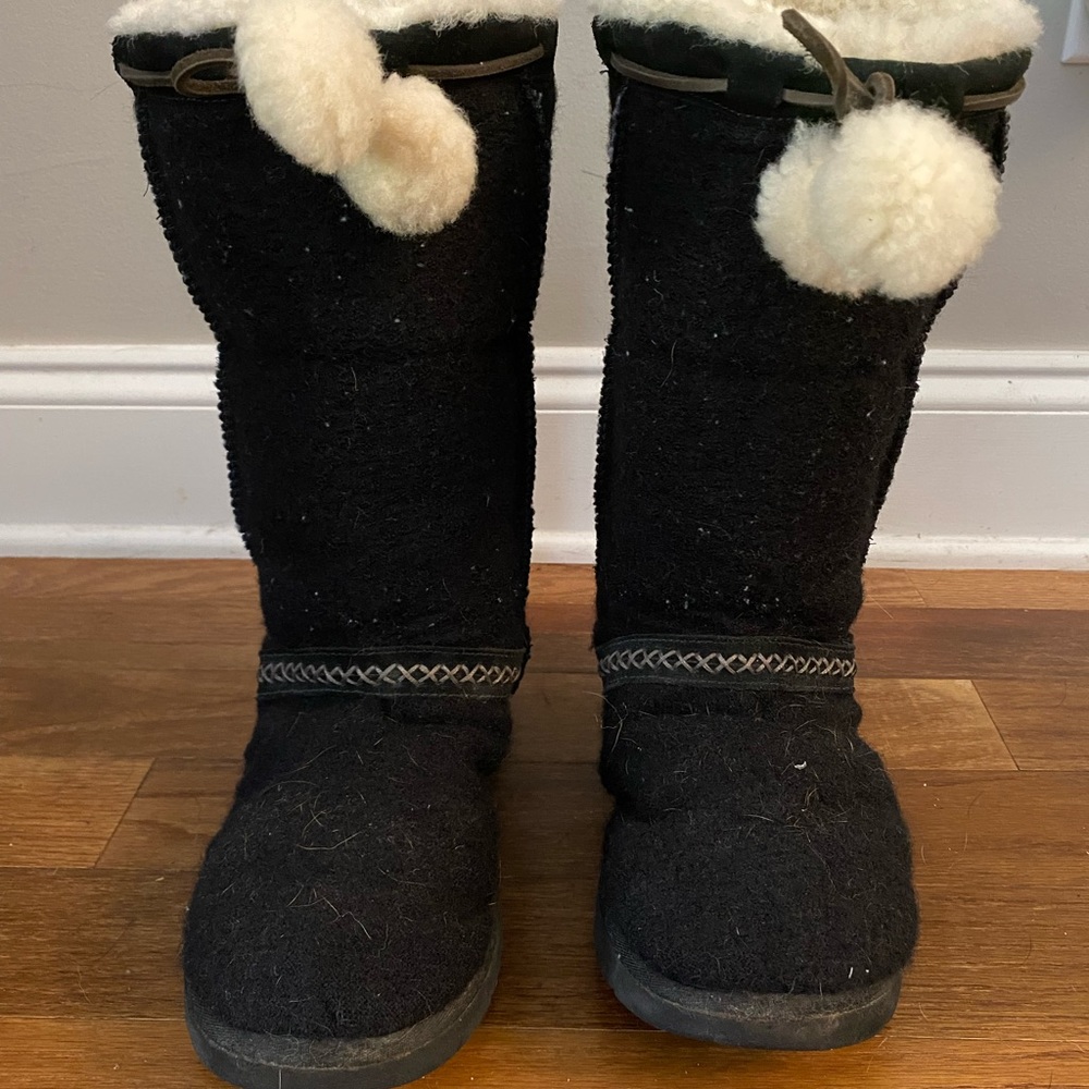 Black UGG Winter Boots